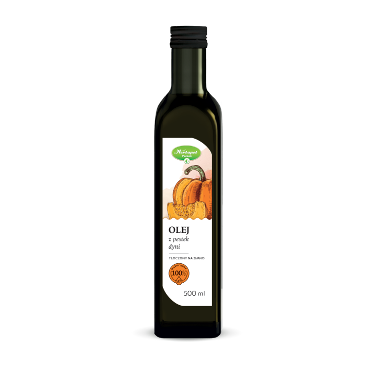Cold-pressed pumpkin seed oil